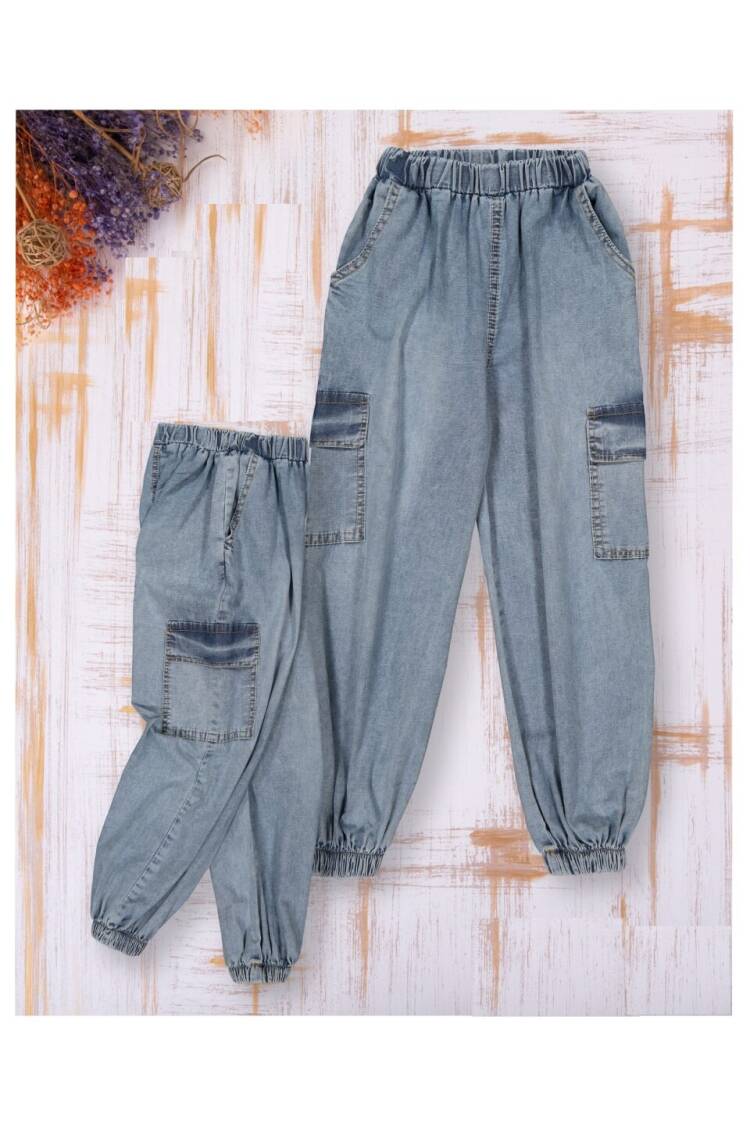 Girl Jean Pants 7-10Y - Brand: Büşra Bebe - Kids & Baby Clothes Wholesale - Globality Store