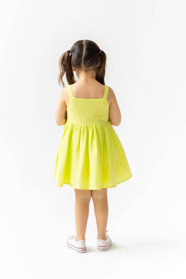 Girl Lemon Dress Dollcake Muslin