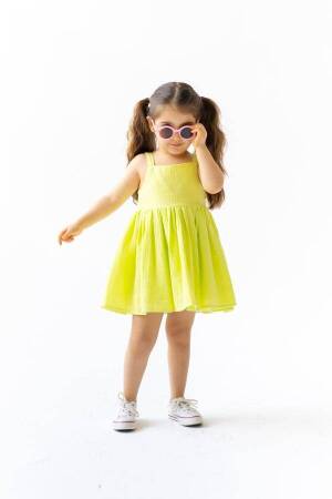 Girl Lemon Dress Dollcake Muslin - Brand: Pixy Love - Kids & Baby Clothes Wholesale - Globality Store
