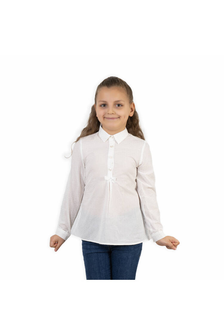 Girl Pleated Shirt 2-5Y - Brand: Timo - Kids & Baby Clothes Wholesale - Globality Store