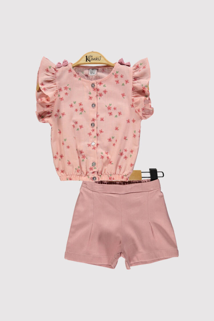 Girl Shirt Daisy Set 2-5Y - Brand: Kumru Bebe - Kids & Baby Clothes Wholesale - Globality Store
