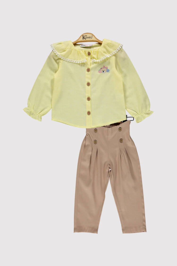 Girl Shirt Set 2-5Y - Brand: Kumru Bebe - Kids & Baby Clothes Wholesale - Globality Store