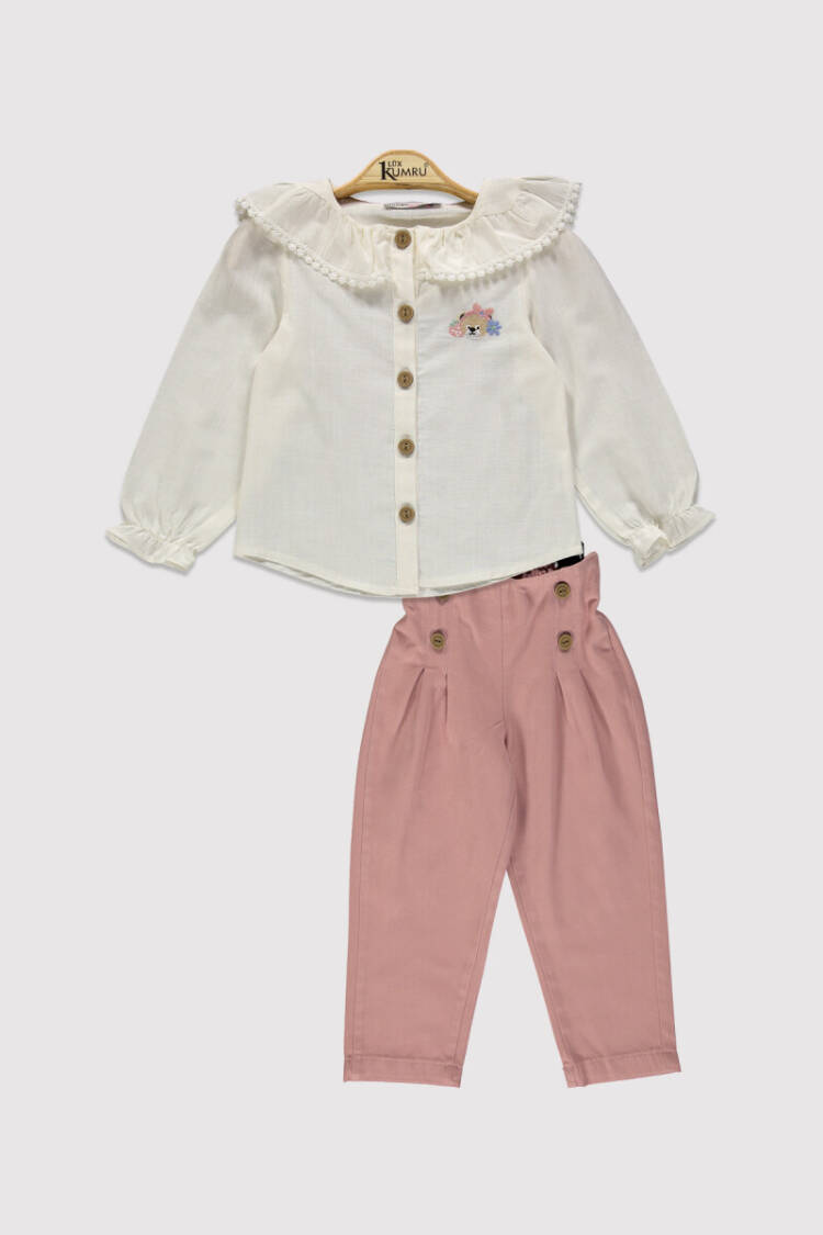 Girl Shirt Set 2-5Y - Brand: Kumru Bebe - Kids & Baby Clothes Wholesale - Globality Store
