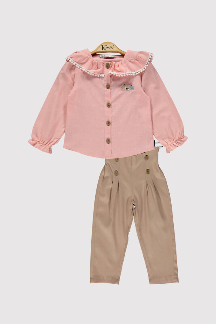 Girl Shirt Set 2-5Y - Brand: Kumru Bebe - Kids & Baby Clothes Wholesale - Globality Store