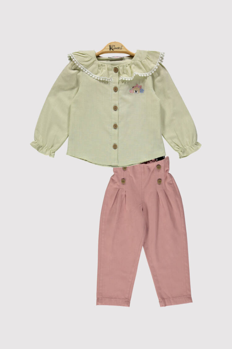 Girl Shirt Set 2-5Y - Brand: Kumru Bebe - Kids & Baby Clothes Wholesale - Globality Store