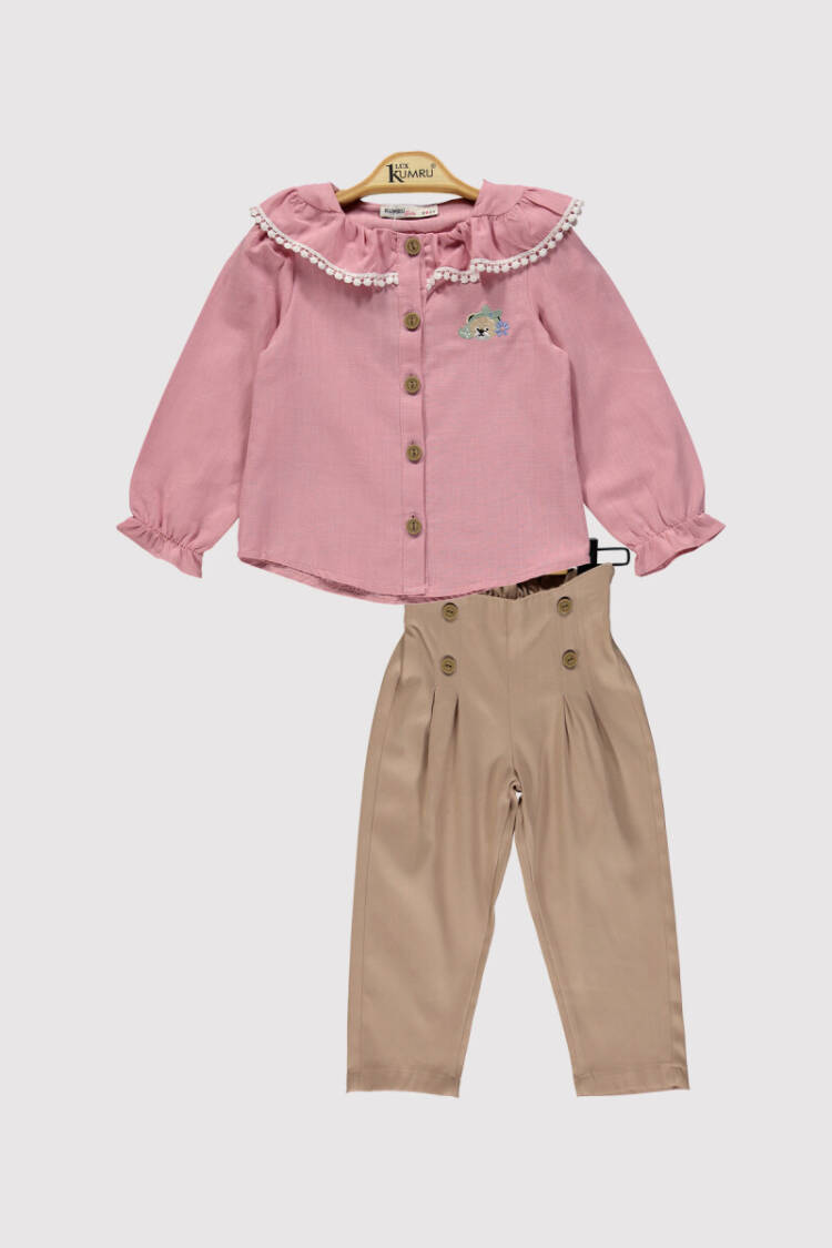 Girl Shirt Set 2-5Y - Brand: Kumru Bebe - Kids & Baby Clothes Wholesale - Globality Store