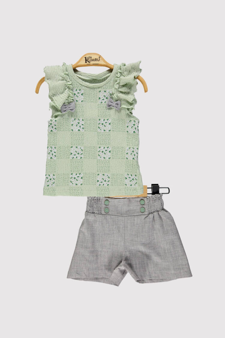 Girl Shorts Set 2-5Y - Brand: Kumru Bebe - Kids & Baby Clothes Wholesale - Globality Store