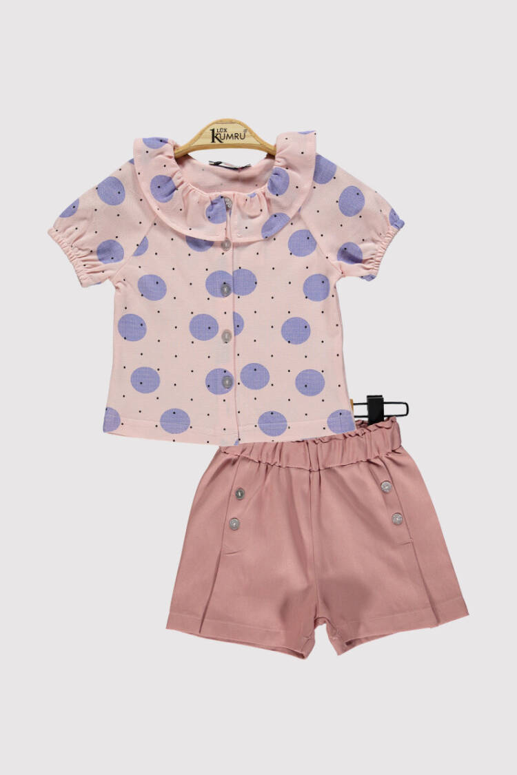 Girl Shorts Set 2-5Y - Brand: Kumru Bebe - Kids & Baby Clothes Wholesale - Globality Store