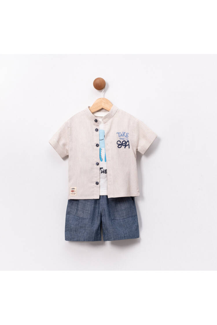 Kyle 3 Piece Men's Suit 9-24M - Brand: Cumino - Kids & Baby Clothes Wholesale - Globality Store