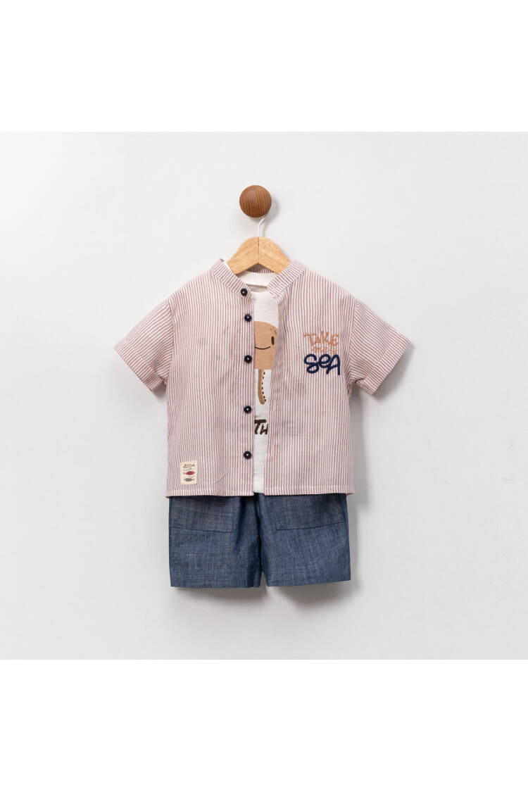 Kyle 3 Piece Men's Suit 9-24M - Brand: Cumino - Kids & Baby Clothes Wholesale - Globality Store