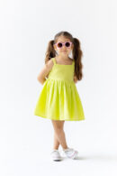 Lime Dress Dollcake Muslin 2-5Y - Brand: Pixy Love - Kids & Baby Clothes Wholesale - Globality Store