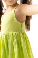 Lime Dress Dollcake Muslin 2-5Y - Brand: Pixy Love - Kids & Baby Clothes Wholesale - Globality Store