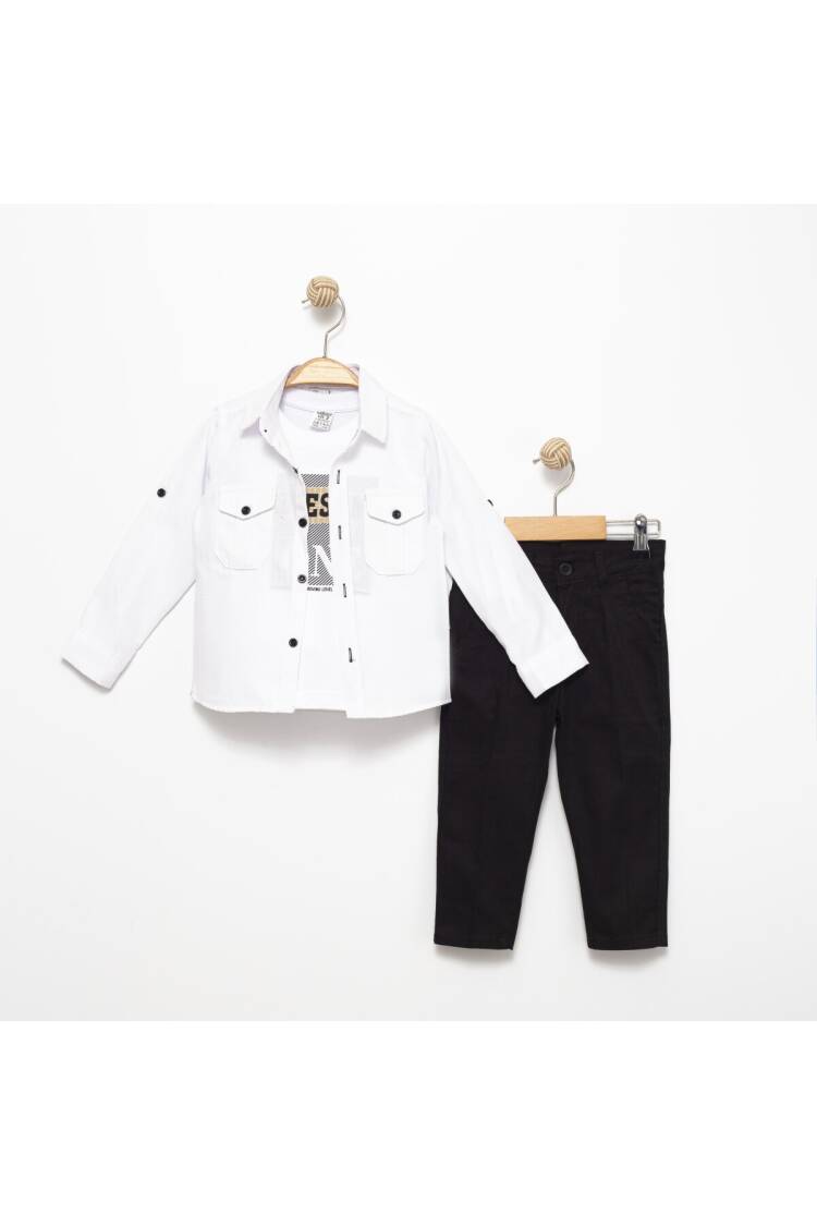 Long Sleeve T-Shirt 3-Piece Set 2-5Y - Brand: Terry - Kids & Baby Clothes Wholesale - Globality Store