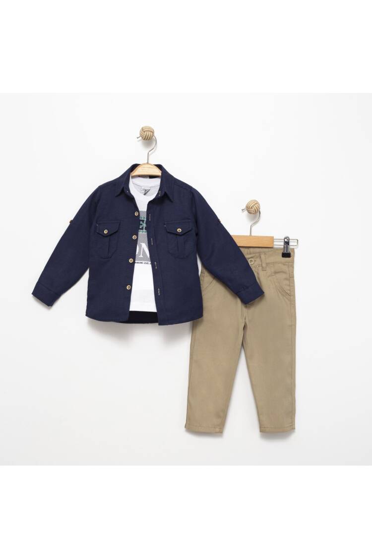 Long Sleeve T-Shirt 3 Piece Set 6-9Y - Brand: Terry - Kids & Baby Clothes Wholesale - Globality Store