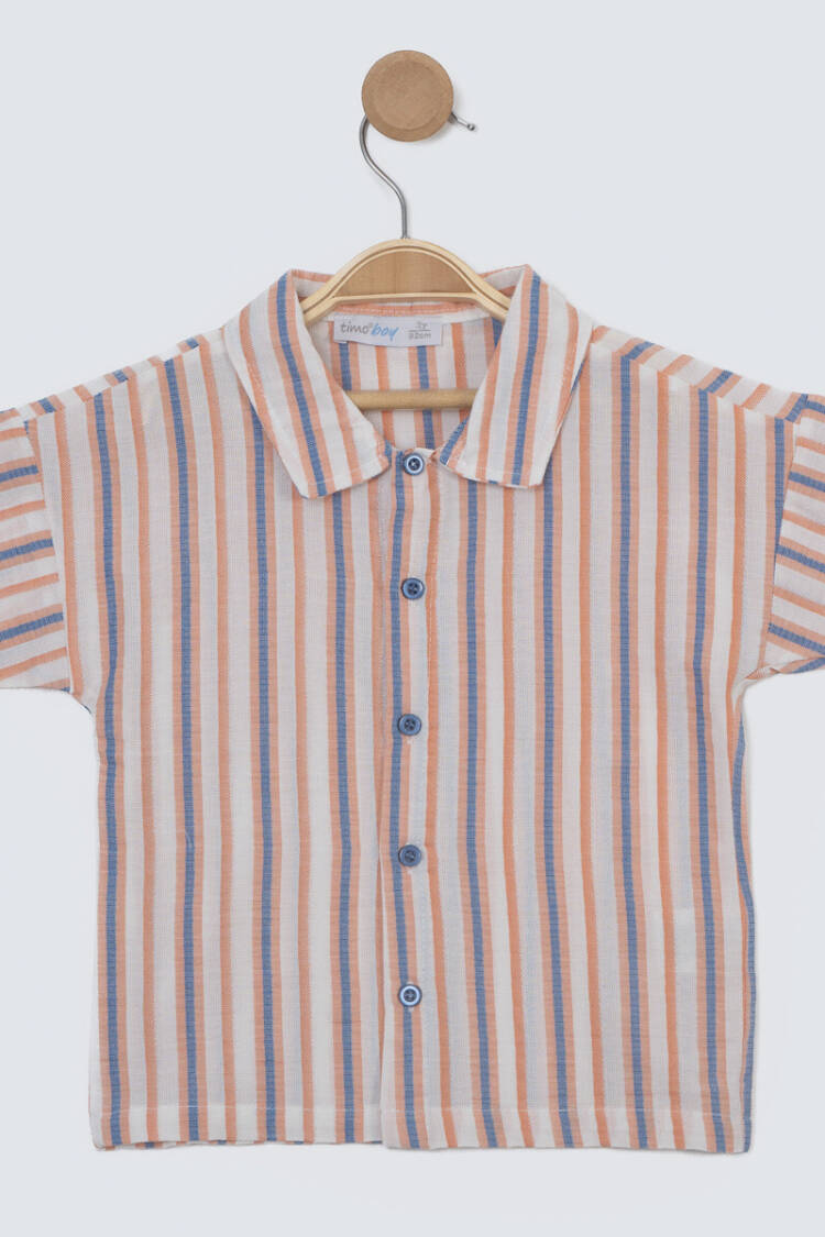 Men's Collar Shirt 6-24M - Brand: Timo - Kids & Baby Clothes Wholesale - Globality Store