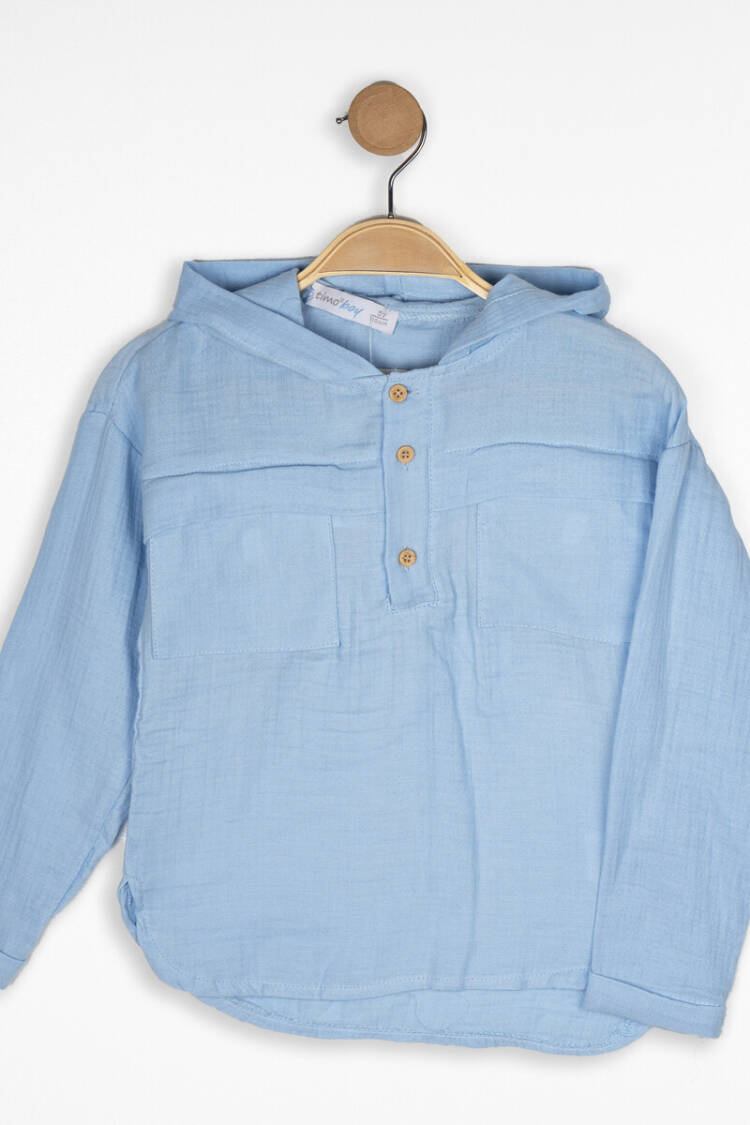 Men's Hooded Children's Shirt 6-9y - Brand: Timo - Kids & Baby Clothes Wholesale - Globality Store