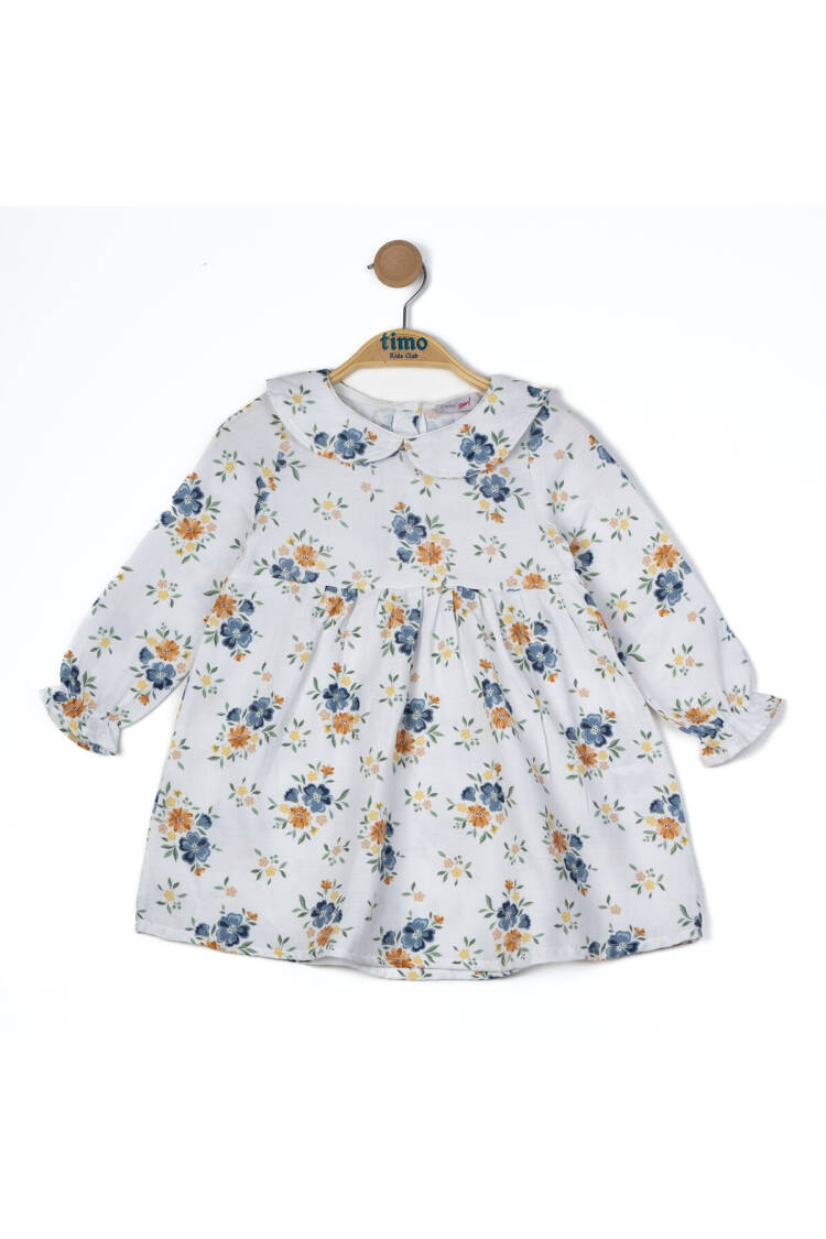 Muslim Floral Dress 2-Y - Brand: Timo - Kids & Baby Clothes Wholesale - Globality Store