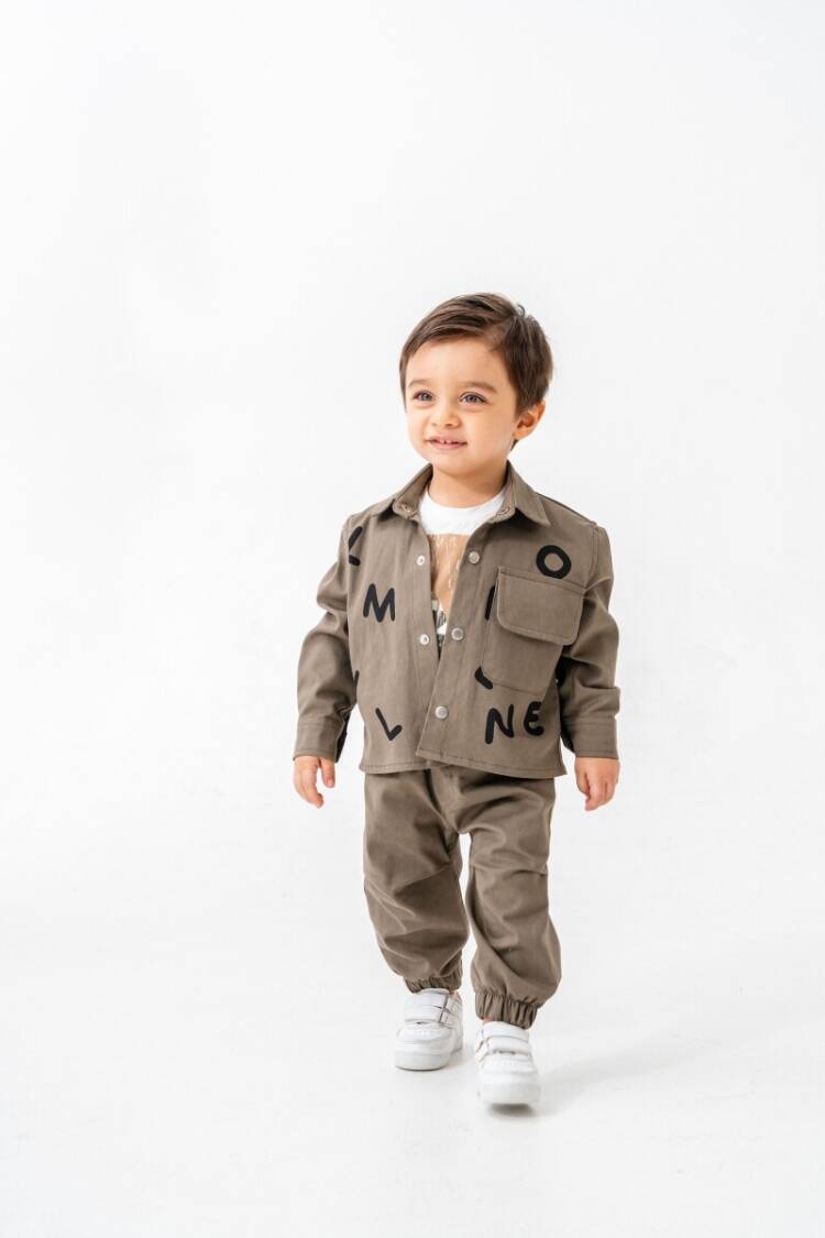 Printed Shirt Baby Suit 9-24 M - Brand: Lemon - Kids & Baby Clothes Wholesale - Globality Store