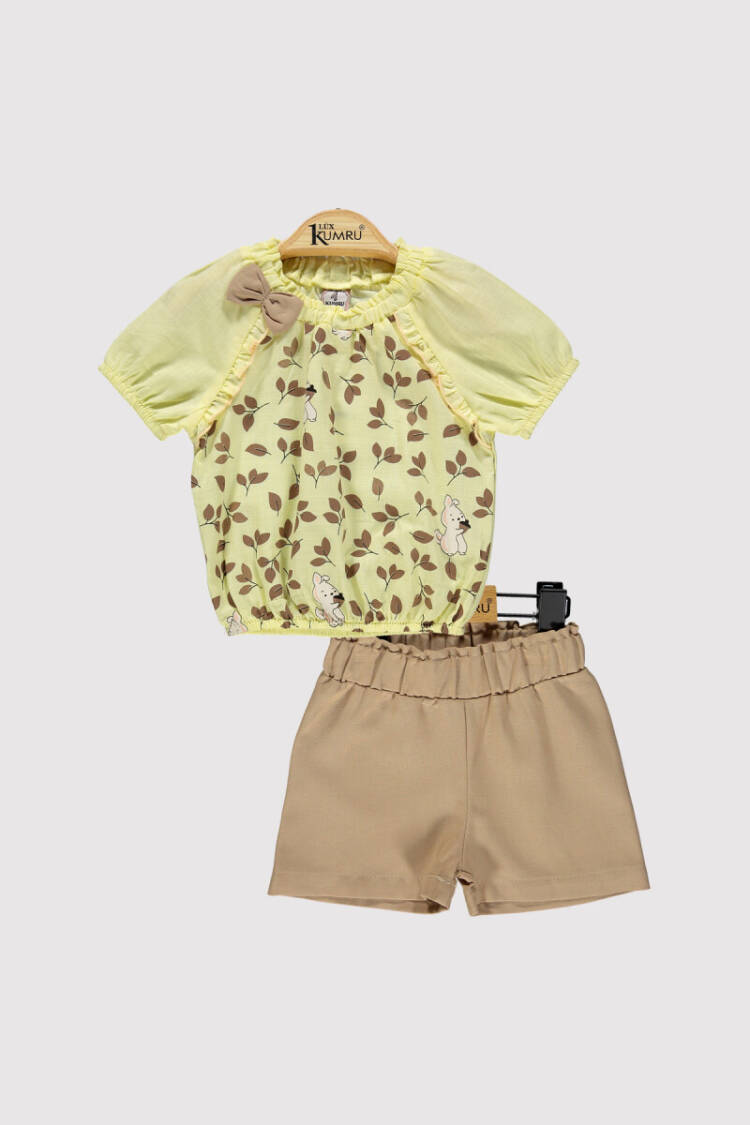 Printed T-shirt Set 6-18M - Brand: Kumru Bebe - Kids & Baby Clothes Wholesale - Globality Store