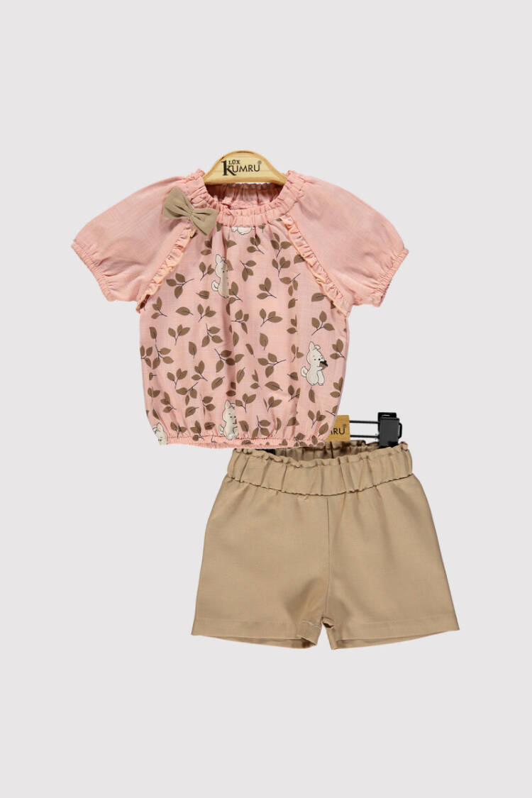 Printed T-shirt Set 6-18M - Brand: Kumru Bebe - Kids & Baby Clothes Wholesale - Globality Store