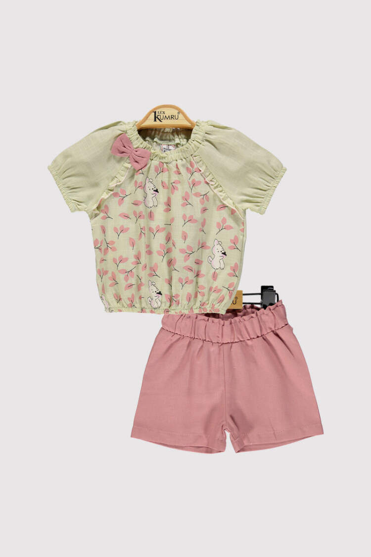 Printed T-shirt Set 6-18M - Brand: Kumru Bebe - Kids & Baby Clothes Wholesale - Globality Store