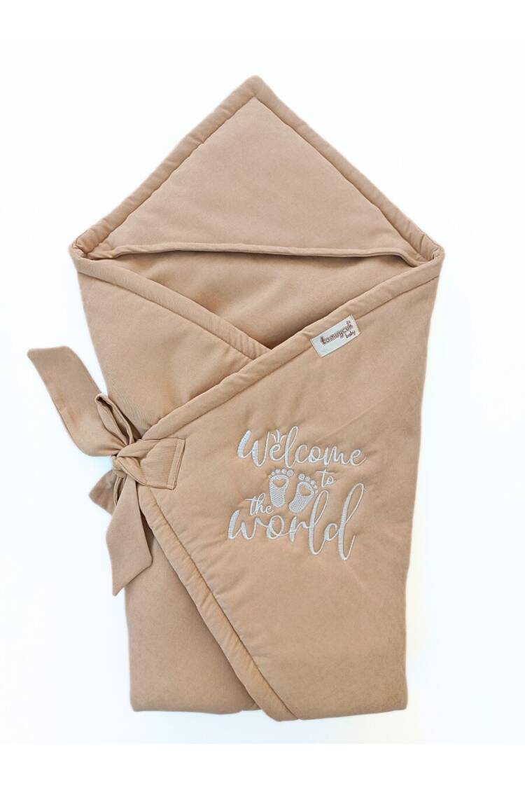 Sarar Harman Butterfly Swaddle Blanket 0-18M - Brand: Tomuycuk - Kids & Baby Clothes Wholesale - Globality Store