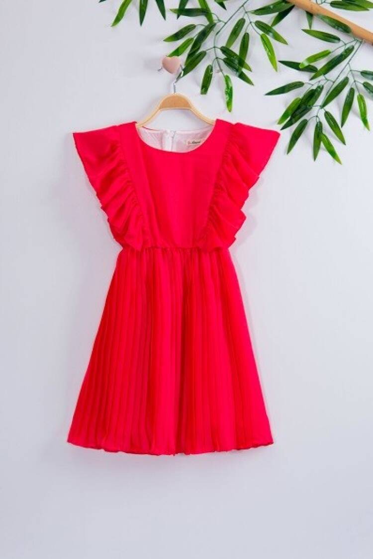 Satin Girl Dress 7-10Y - Brand: Büşra Bebe - Kids & Baby Clothes Wholesale - Globality Store