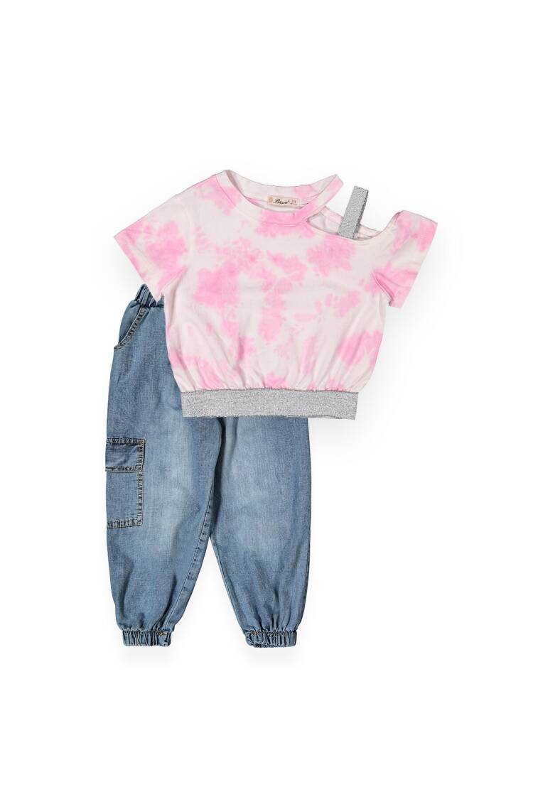 Set with Cargo Pants - Brand: Büşra Bebe - Kids & Baby Clothes Wholesale - Globality Store