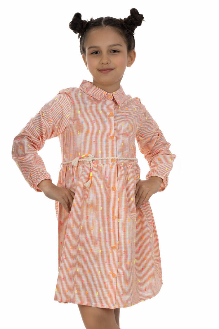 Shirt Collar Dress 2-5Y - Brand: Timo - Kids & Baby Clothes Wholesale - Globality Store