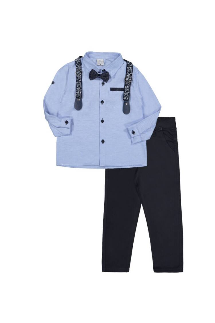 Suit Set with Oxford Shirt 1-4Y - Brand: Terry - Kids & Baby Clothes Wholesale - Globality Store
