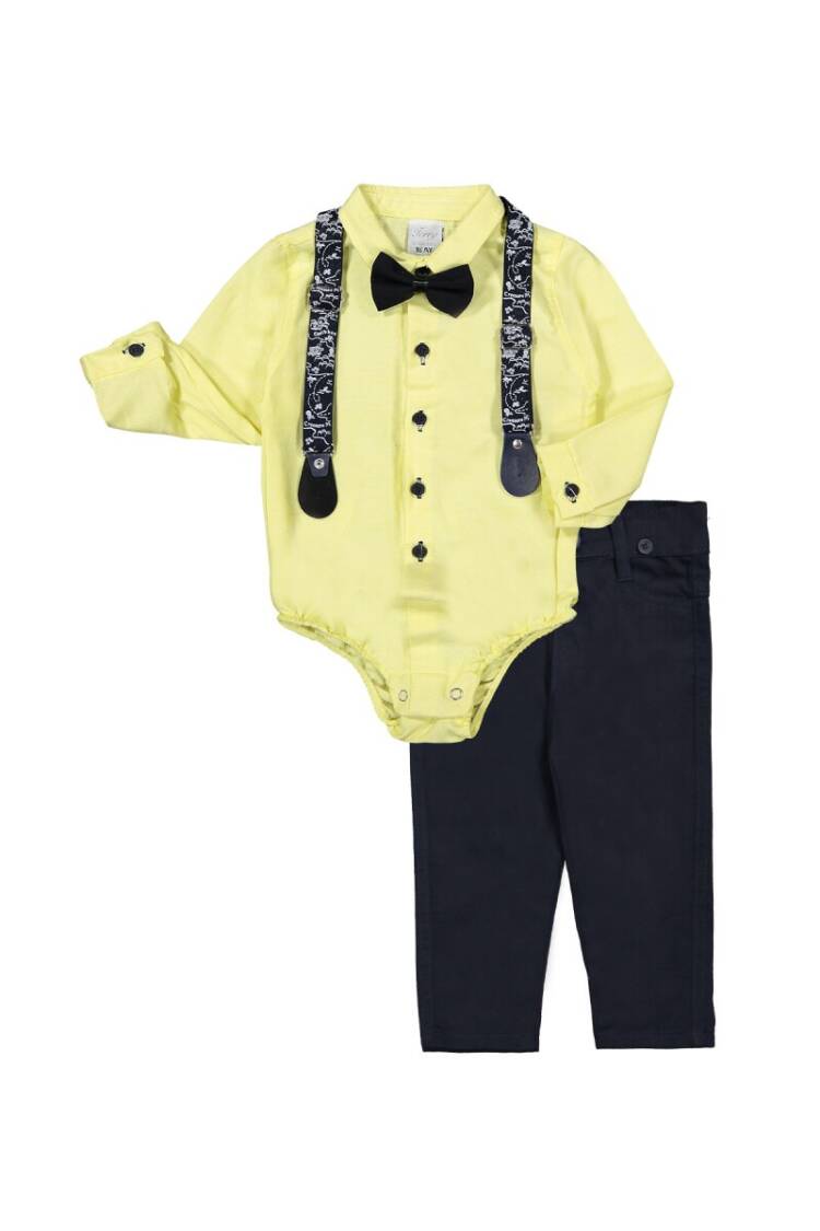 Suit Set with Snap Oxford 6-24M - Brand: Terry - Kids & Baby Clothes Wholesale - Globality Store