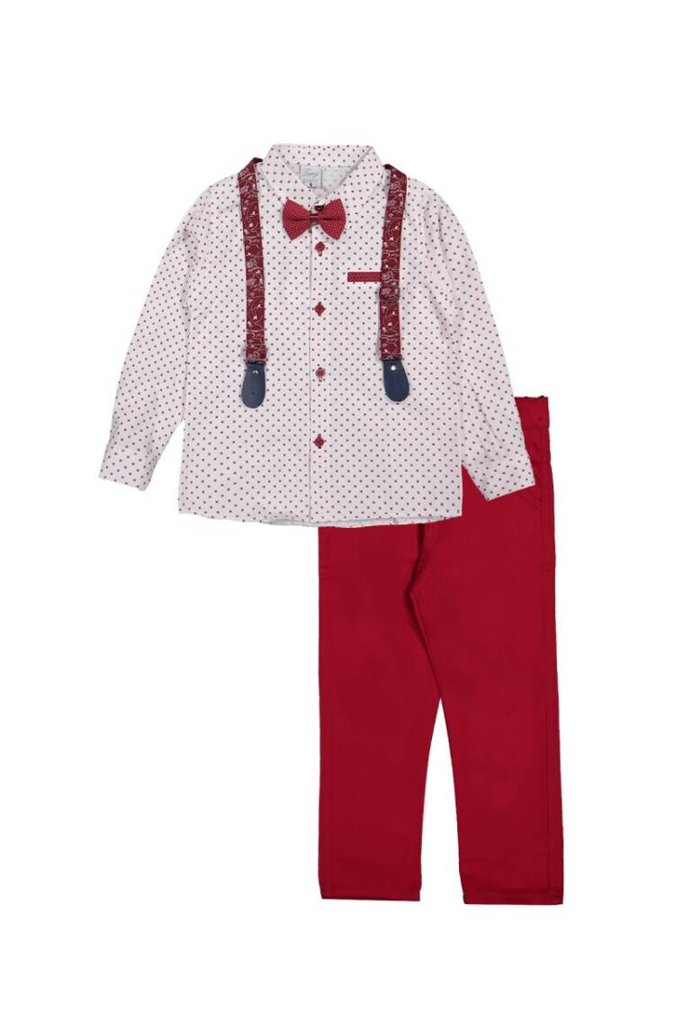 Suit with Butterfly Pattern Shirt - Brand: Terry - Kids & Baby Clothes Wholesale - Globality Store