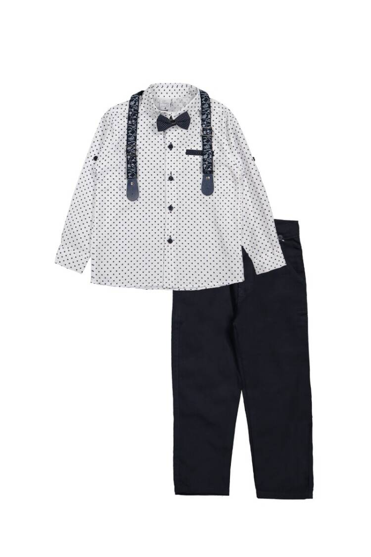 Suit with Butterfly Pattern Shirt - Brand: Terry - Kids & Baby Clothes Wholesale - Globality Store