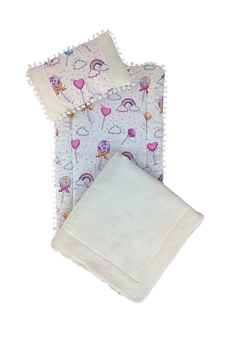 Tetra Max Baby Stroller Cushion Blanket Pillow Set 0-24M - Brand: Tomuycuk - Kids & Baby Clothes Wholesale - Globality Store