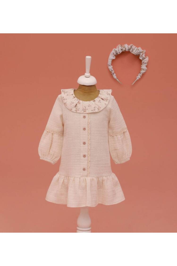 Topran Baby Girl Crowned Dress 9-24M - Brand: Lilax - Kids & Baby Clothes Wholesale - Globality Store