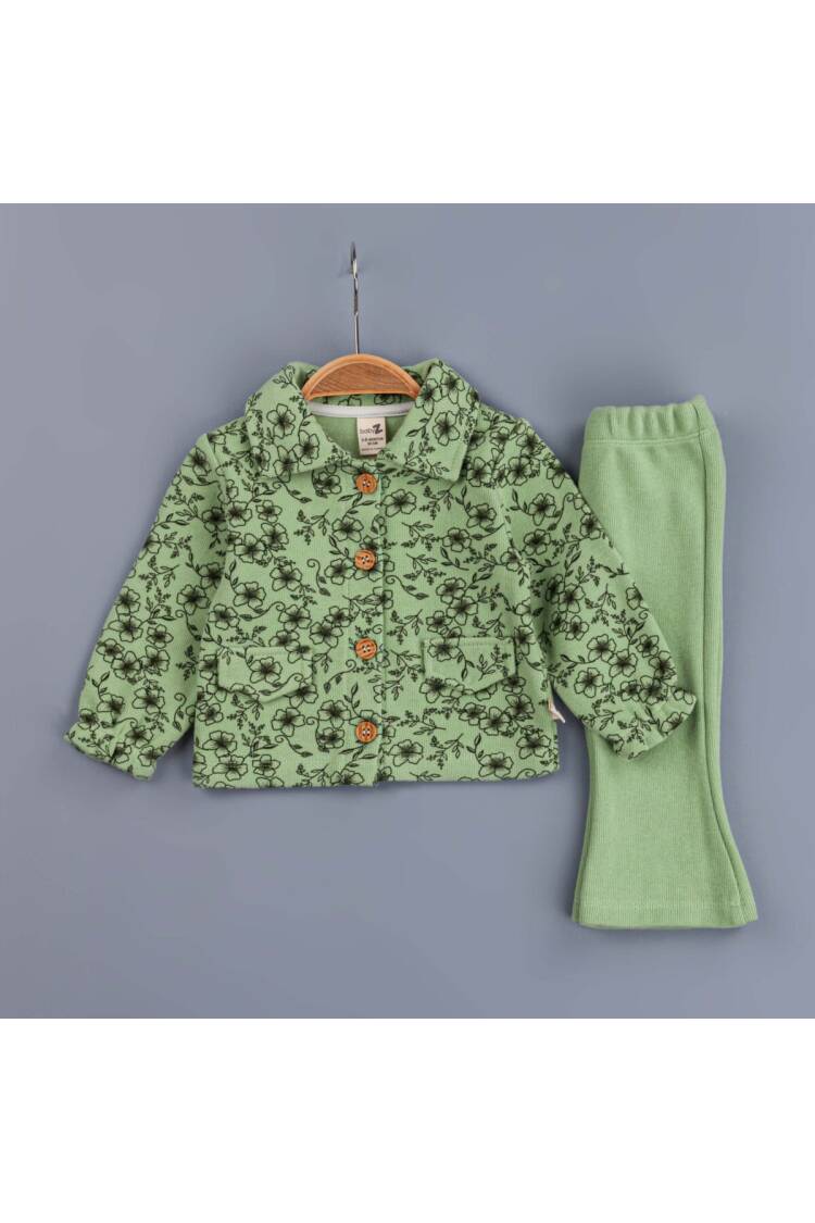 Toptan Kız Bebek 2'li Takım 6-24M - Brand: BabyZ - Kids & Baby Clothes Wholesale - Globality Store