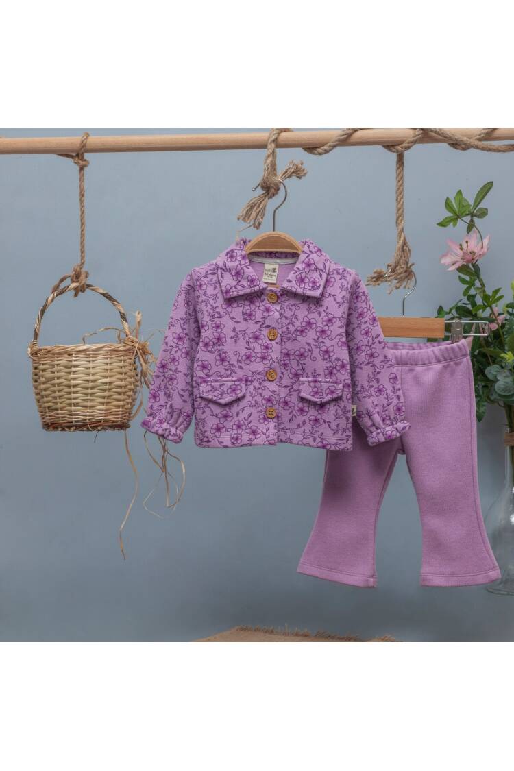 Toptan Kız Bebek 2'li Takım 6-24M - Brand: BabyZ - Kids & Baby Clothes Wholesale - Globality Store