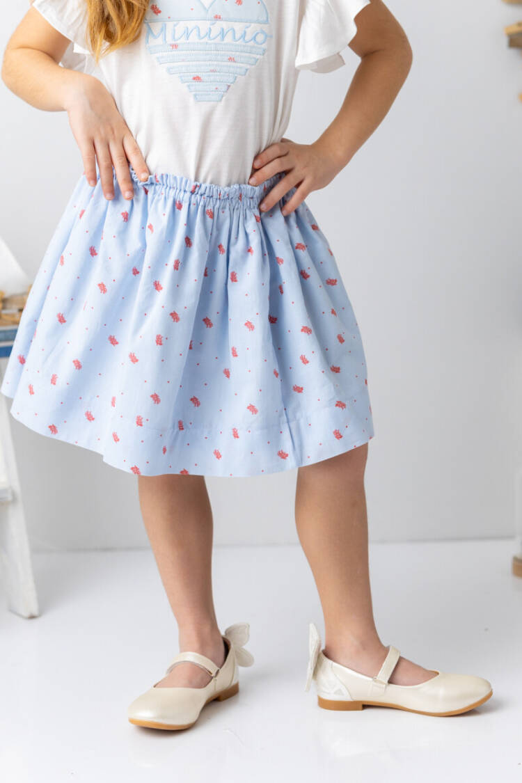 Toptan Kız Çocuk Etek 2-8Y - Brand: Mininio - Kids & Baby Clothes Wholesale - Globality Store