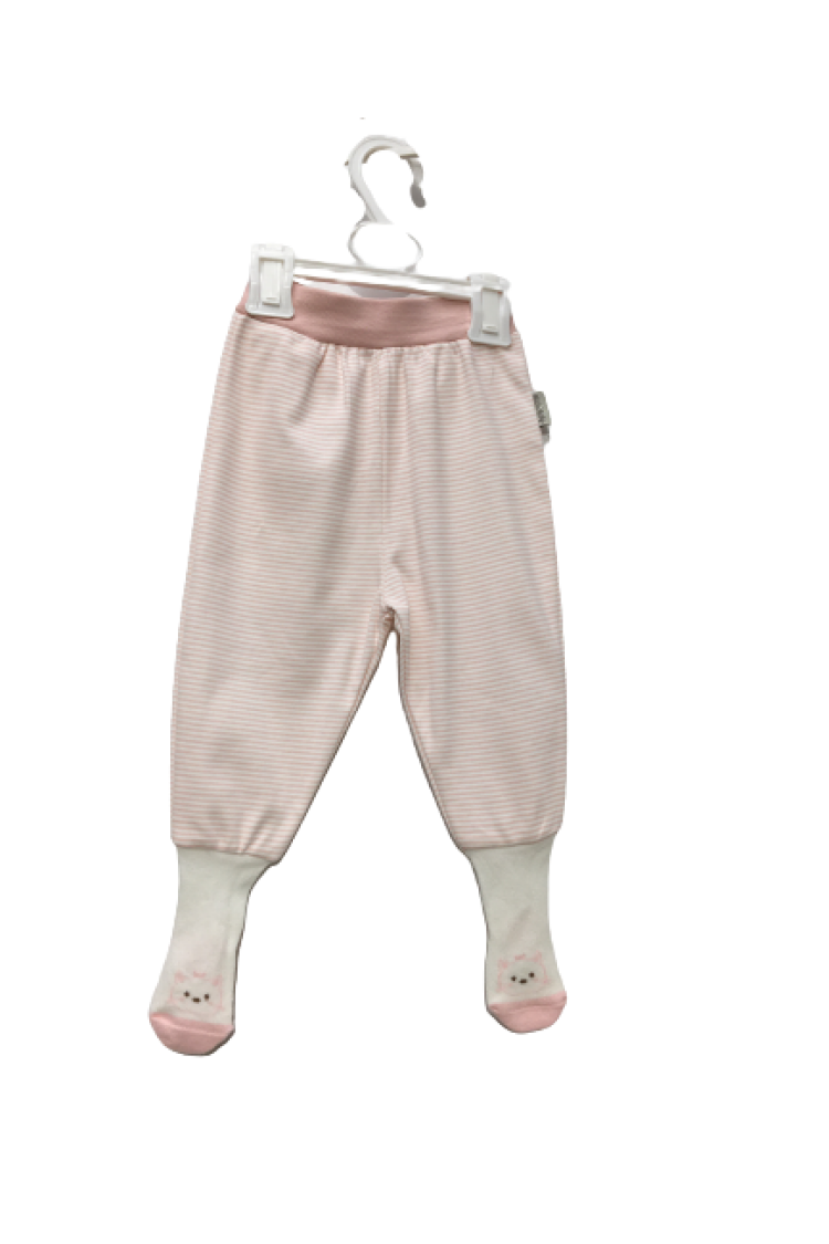 Unisex Striped Pants with Socks 3-9M - Brand: Ciccimbaby - Kids & Baby Clothes Wholesale - Globality Store