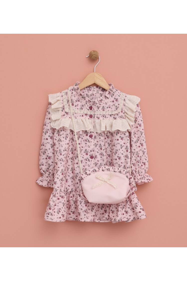 Wholeasale Girls Dress with Bag 2-5Y - Brand: Lilax - Kids & Baby Clothes Wholesale - Globality Store