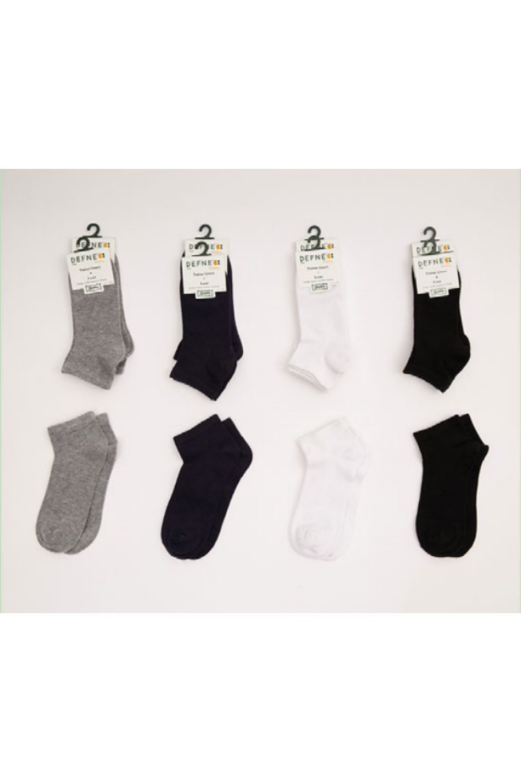 Wholesale Wholesale 12-Piece Kids Socks 1064-DFNÇ-1PE006-23(9-10) - Brand: Defne - Kids & Baby Clothes Wholesale - Globality Store