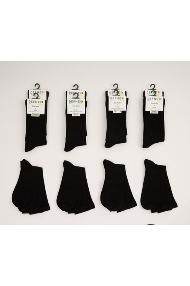 Wholesale 12-Piece Boys Bamboo Socks - Brand: Defne - Kids & Baby Clothes Wholesale - Globality Store