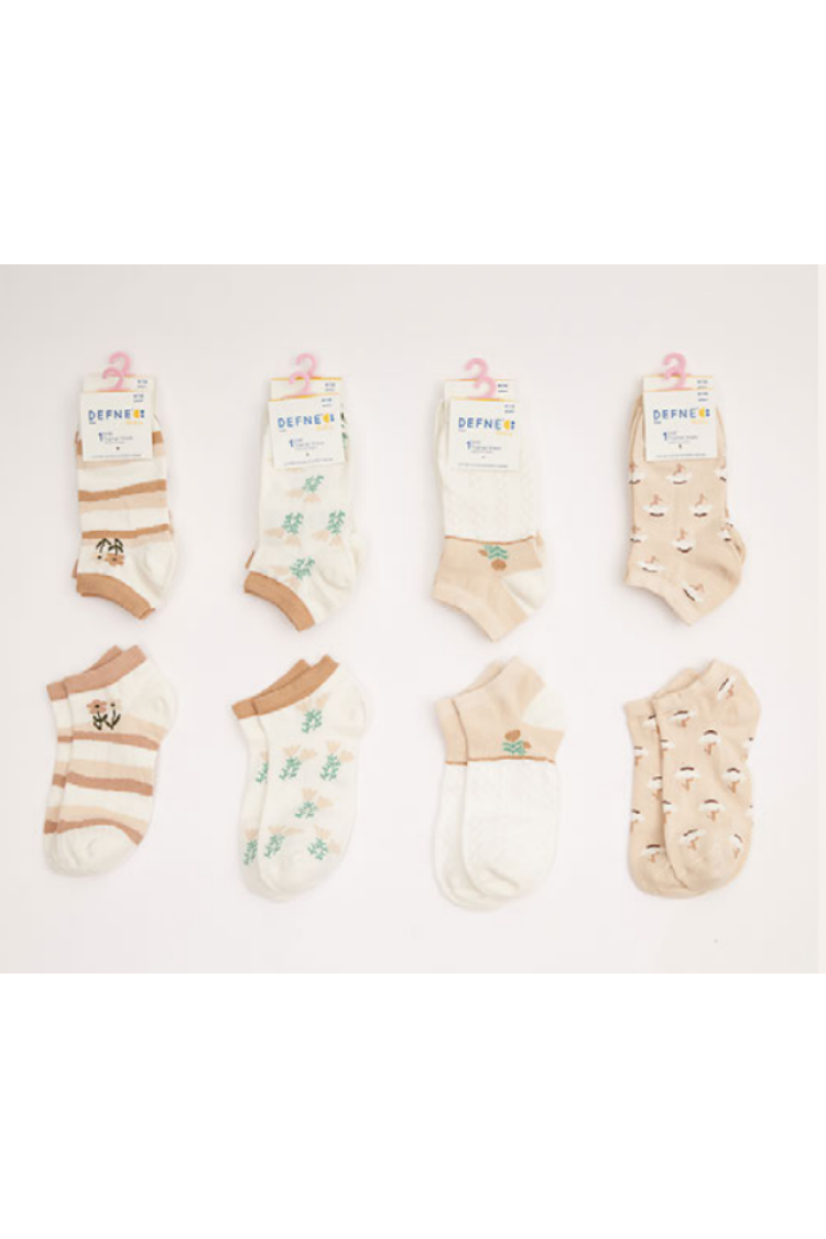 Wholesale 12-Piece Girls Socks - Brand: Defne - Kids & Baby Clothes Wholesale - Globality Store