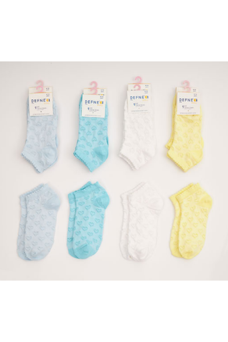 Wholesale 12-Piece Girls Socks - Brand: Defne - Kids & Baby Clothes Wholesale - Globality Store