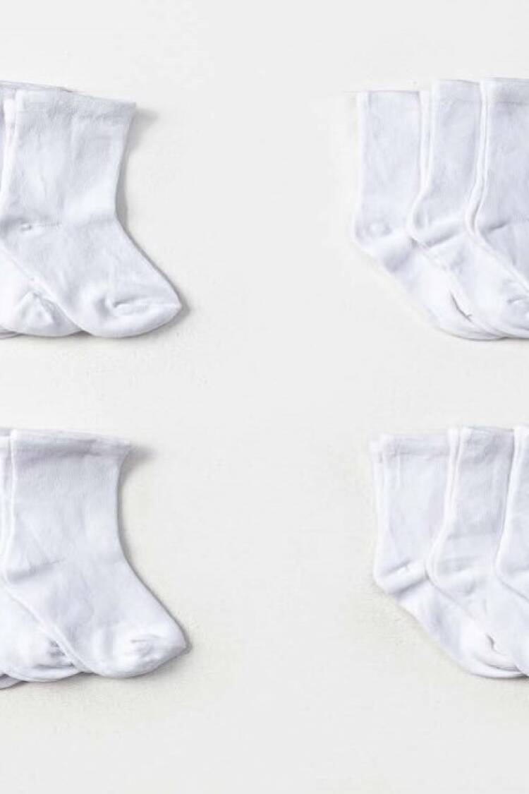 Wholesale 12pcs Baby Girl Socks 12-18M - Brand: Defne - Kids & Baby Clothes Wholesale - Globality Store