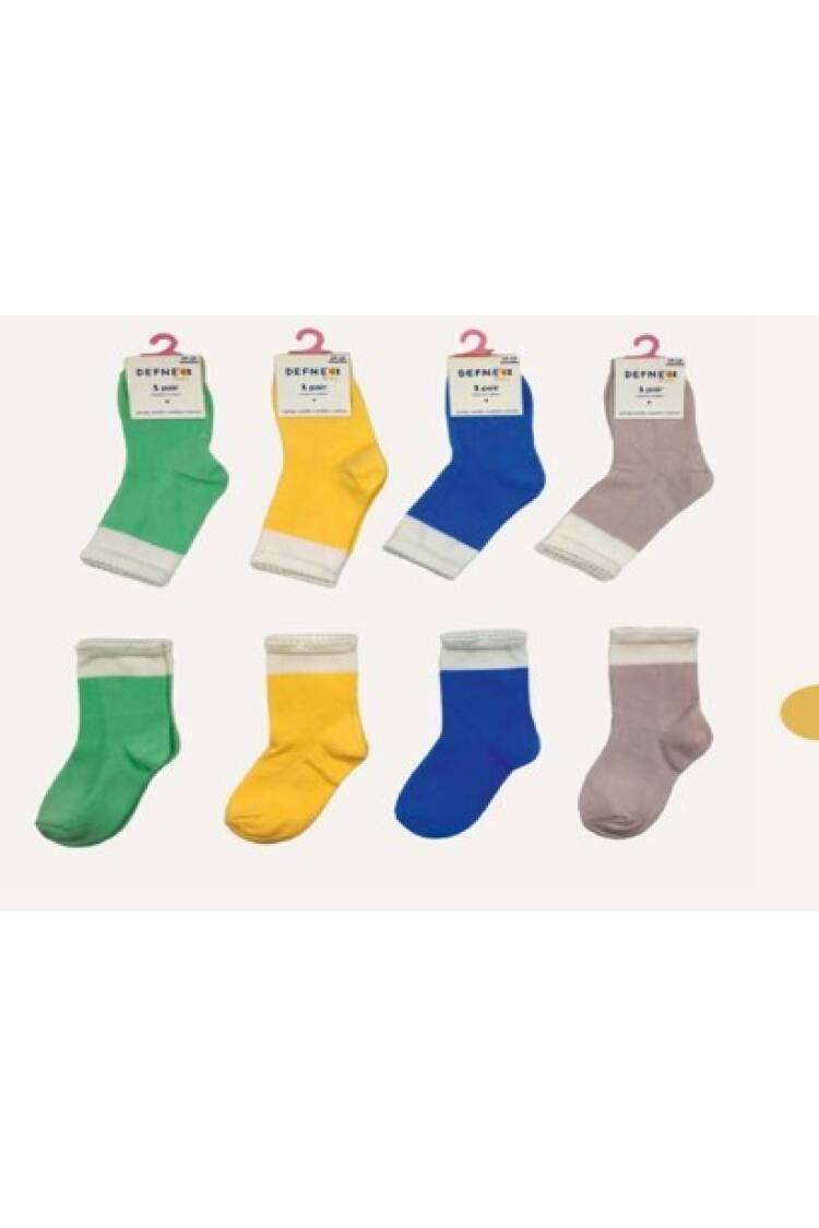 Wholesale 12pcs Baby Girl Socks 6-12M - Brand: Defne - Kids & Baby Clothes Wholesale - Globality Store