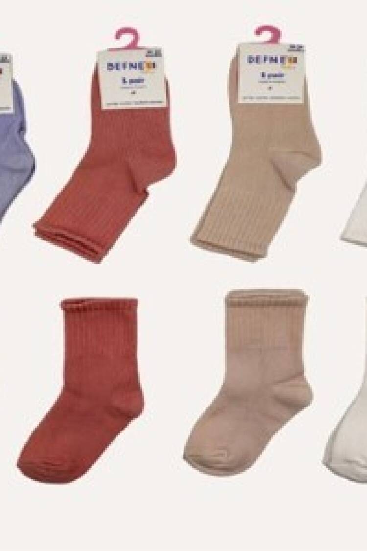 Wholesale 12pcs Girls Sockette Socks 3-4Y - Brand: Defne - Kids & Baby Clothes Wholesale - Globality Store