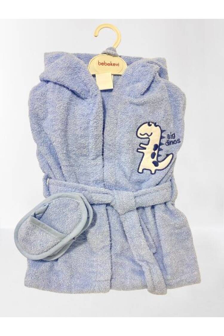 Wholesale 2-Piece Baby Bathrobe Set 6-12M - Brand: Bebek Evi - Kids & Baby Clothes Wholesale - Globality Store