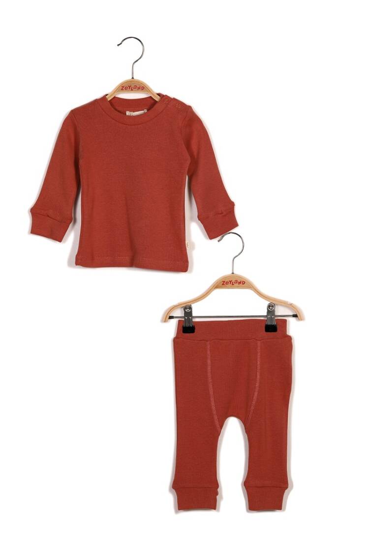 Wholesale 2-Piece Baby Boys Body Sets with Pants Gots Certificate 100% Organic 0-36M - Brand: Zeyland - Kids & Baby Clothes Wholesale - Globality Store