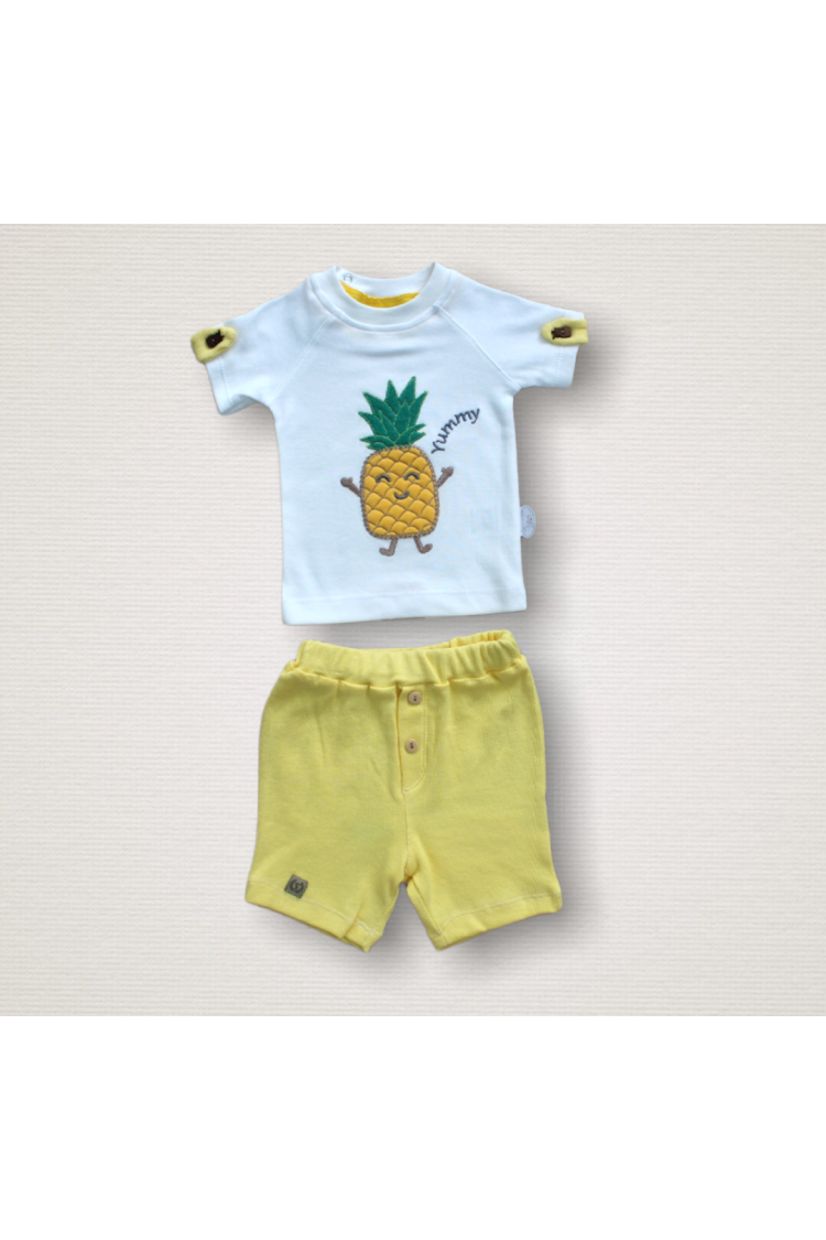 Wholesale 2-Piece Baby Boys T-Shirt Sets with Shorts 1-12M - Brand: Tomuycuk - Kids & Baby Clothes Wholesale - Globality Store